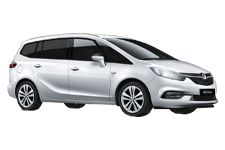 Van Hire Bishopbriggs - Vauxhall Zafira 5 + 2 - Minibus hire Bishopbriggs